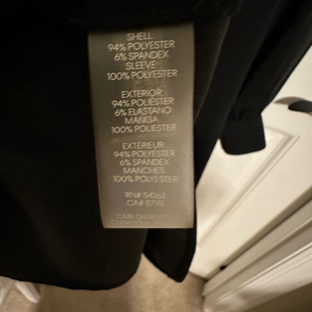 Calvin Klein Black Long Sleeve Dress - Picture 5 of 5